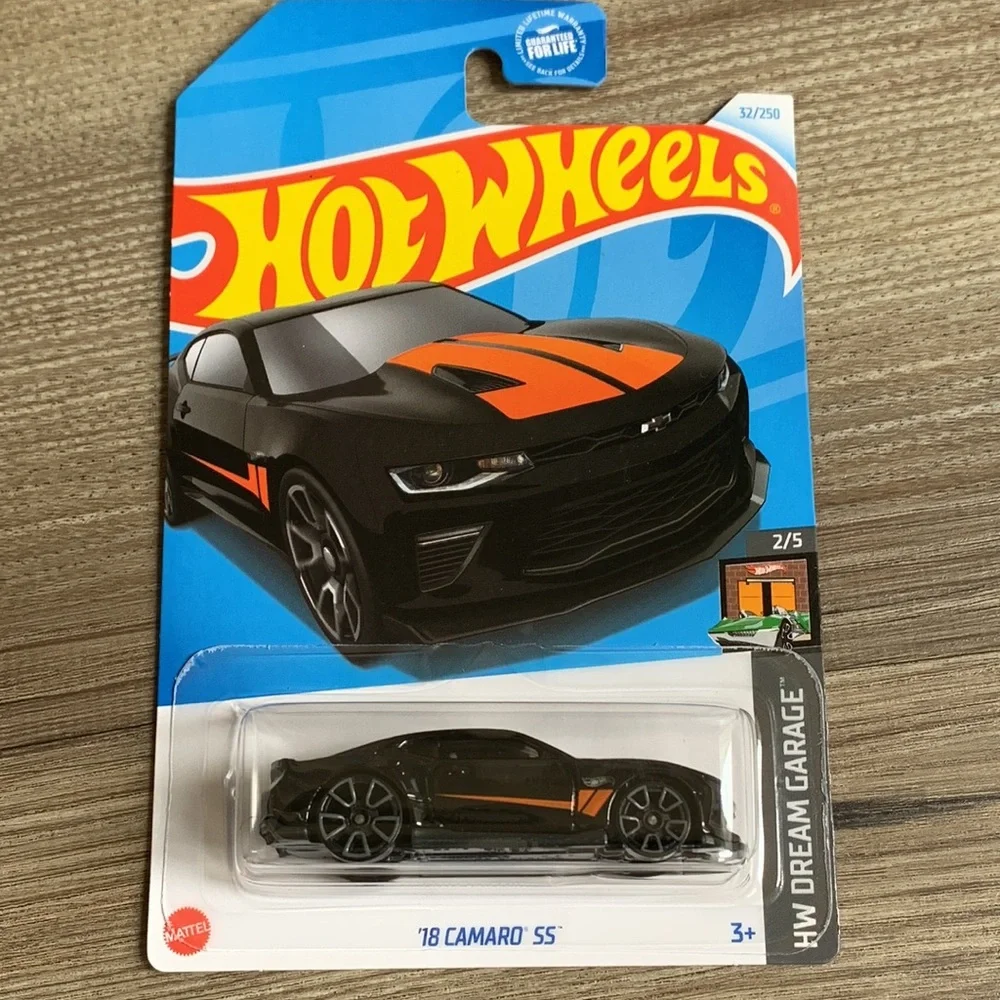 Hot Wheels 2018 Camaro SS Chevy Chevrolet Black Muscle Car Hotwheels 2024 New